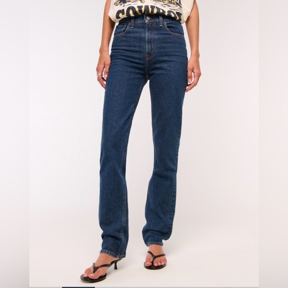 Abercrombie & Fitch the ‘90s Straight Ultra High Rise - Picture 2 of 10